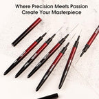 Detail shot of the non-slip metal handle nail brushes
