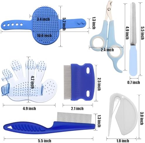 Patelai pet nail clippers and metal nail file for small animal claw trimming