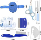 Patelai pet nail clippers and metal nail file for small animal claw trimming
