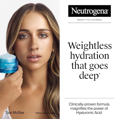 Lightweight gel face moisturizer delivering 24-hour deep hydration