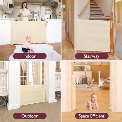 Hardware mounting brackets and installation setup of the imported Momcozy barrier