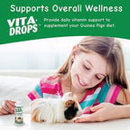 Kordon Oasis guinea pig vita drops packaging side view with ingredients
