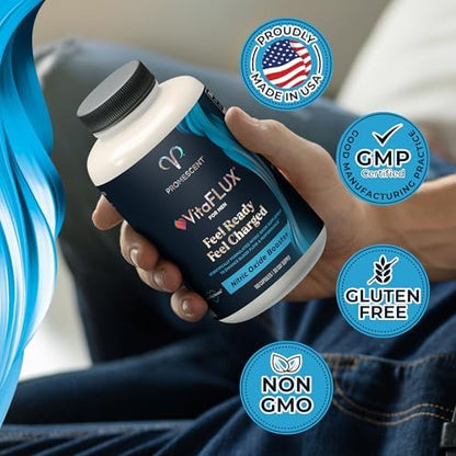 Authentic Promescent USA imported VitaFLUX capsules bottle