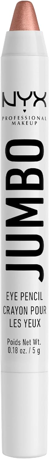 NYX PROFESSIONAL MAKEUP Jumbo Eye Pencil, Blendable Eyeshadow Stick & Eyeliner Pencil - Frosting (Champagne Nude) - Image 13