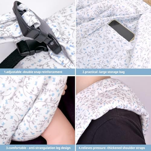 CUBY blue flower pattern premium imported baby holder