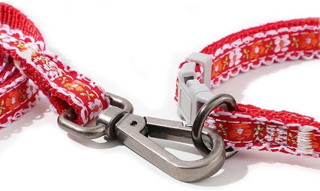 Weimostar extra small kitten collar laid flat showing the adjustable range from seven to eleven inches