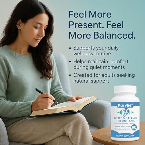Karylief tinnitus relief capsules authentic bottle