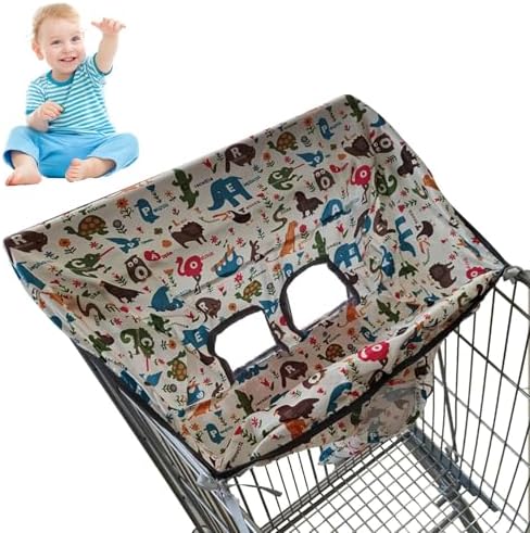 Compact folded view of the baby trolley dust cover showing portability.