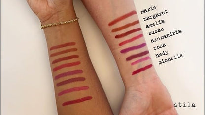 stila Calligraphy Lip Stain Long-Lasting Tint, Moisturizing, Transfer-Proof, Lightweight, Sheer Buildable Color, Fades to a Natural Wash of Colors - Image 8