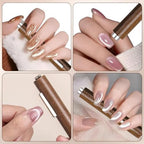 Serplex black walnut nail magnet pen set