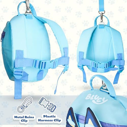Side profile of Bluey kids daycare travel bag
