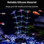 Uniclife artificial fish tank coral weighted base detail
