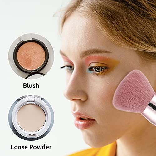 Vaincre cosmetic blush and powder brush variant view