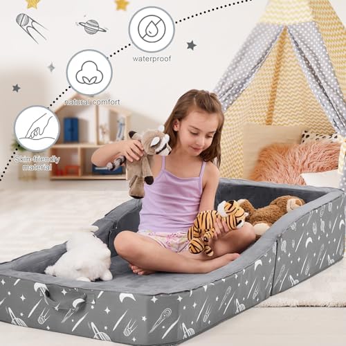 JOYWOO portable floor bed high density supportive foam core inner view