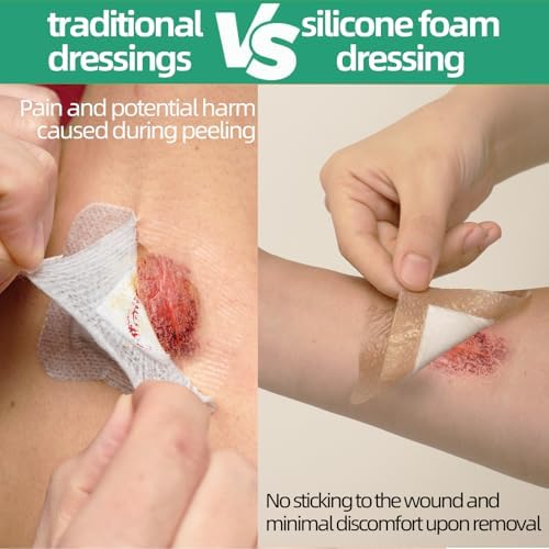 Jointown Coccyx and Buttocks Wound Dressing highlighting the specialized shape for sacral pressure ulcers.
