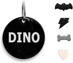 316 Surgical Grade Stainless Steel Personalized Dog & Cat ID Tags - Engraved Name or Text for Pet Collar Accessories, Original Funny Shapes (Bat) - Image 10