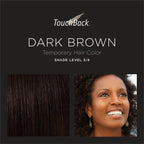 TouchBack Pro dark brown gray coverage marker alongside its packaging box