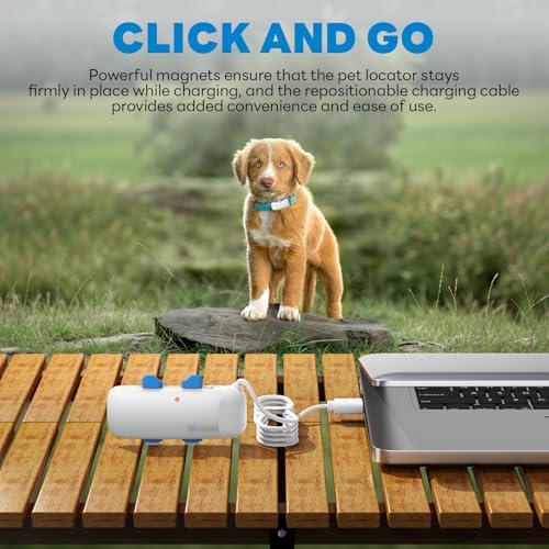 Complete Sgeoypil charging kit for cat and dog GPS trackers