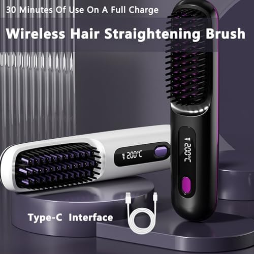 Santvolo Go Brush Pro styling short hair demonstration