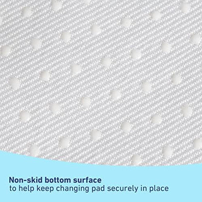 Graco changing pad non skid bottom and security straps feature