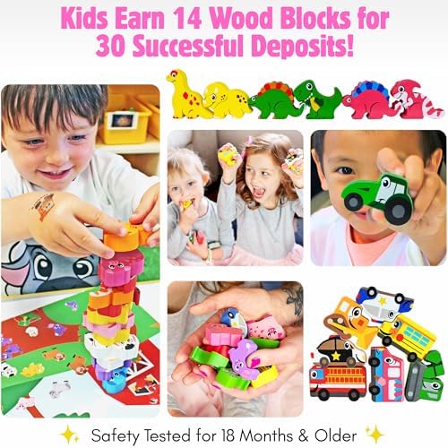 Complete set of Lil Advents Montessori reward system components