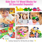 Complete set of Lil Advents Montessori reward system components