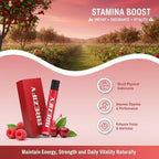 Close up of Brezify Cherry Raspberry special edition aroma pen packaging.