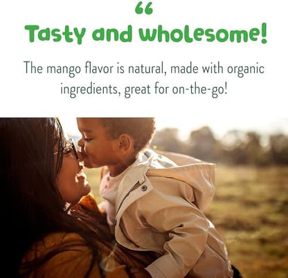 Soft melt-in-mouth organic baby snack stick close-up detail highlighting baked texture