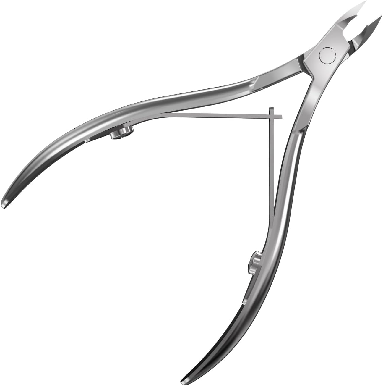 Staleks Classic 12 cuticle nippers front view for manicure