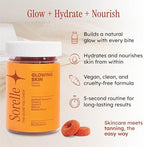 Sorelle Beauty tanning support chewable gummies texture view