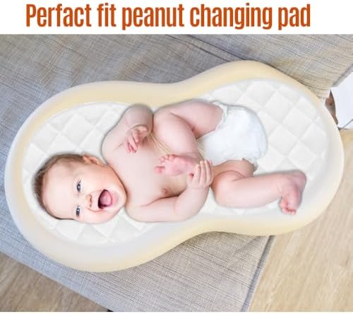 Suntue waterproof changing pad liner showing quilted texture