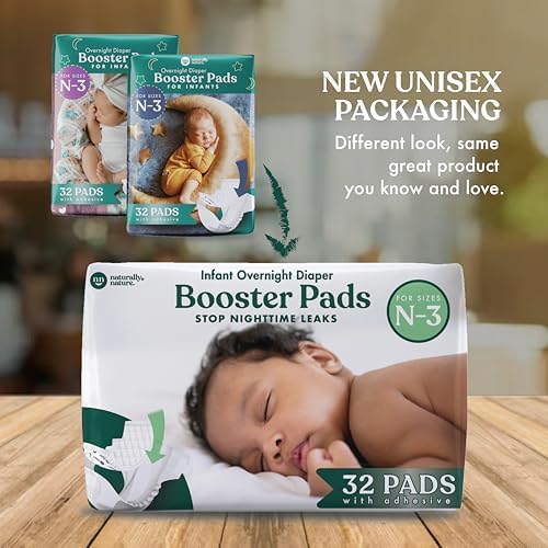 Naturally Nature booster pads in packaging for travel