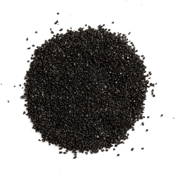 Imagitarium black aquarium sand 20 pounds bag front view