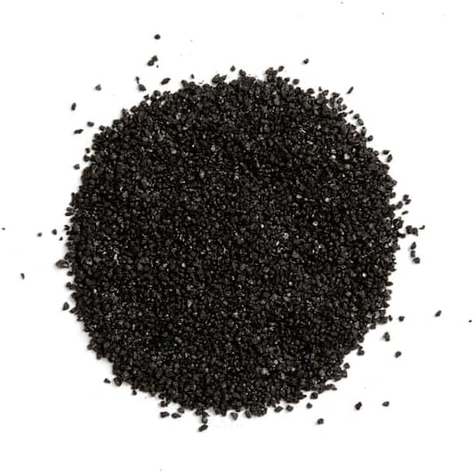Imagitarium black aquarium sand 20 pounds bag front view