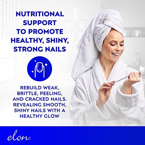 Biotin supplement for nails and hair growth vitamins to rebuild brittle nails