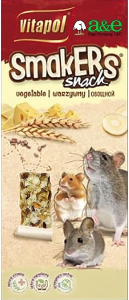 Vitapol smakers natural vegetable chew sticks detail