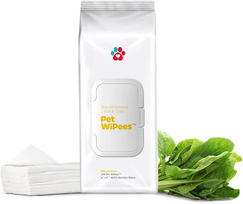 Flea & Tick Pet WiPees(TM) - 100 Natural Flea and Tick Prevention for Dogs & Cats, 99% Bio-Based, Lick-Safe, Daily Plant-Powered Flea & Tick Wipes for Bug Defense & Skin Relief - Image 14