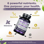 Gade Nutrition 120 vegetarian capsules bottle side profile packaging