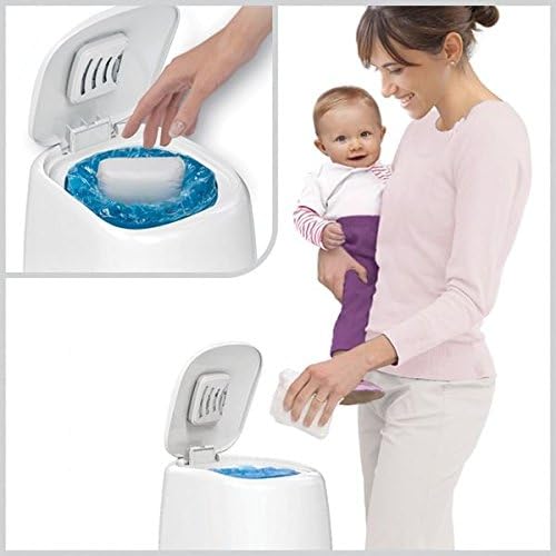 Diaper Genie Complete Diaper Pail carbon filter compartment