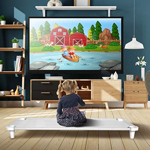 Acrimet stackable toddler bed elevated heavy duty legs
