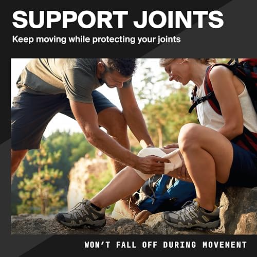 Two pack of SurviveX white compression bandages for first aid kits.