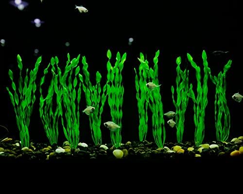 Packaging and unpacking view of the MyLifeUNIT artificial aquarium plants set