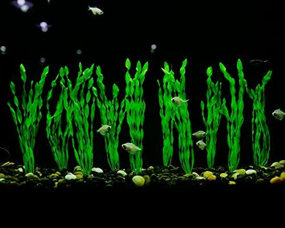 Packaging and unpacking view of the MyLifeUNIT artificial aquarium plants set