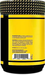 Primaforce L-Glutamine Powder container side profile showing scoop serving size