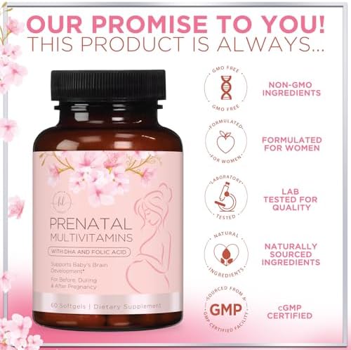 Hello Lovely prenatal vitamins softgels texture and size