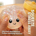 Kangerse stress relief toy displayed inside its miniature authentic food steamer box packaging.