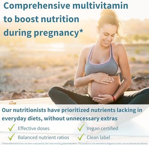 Close up of Igennus prenatal multivitamin tablets texture and shape