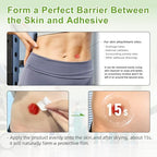 Carbou skin adhesive wipes packaging details and ingredients