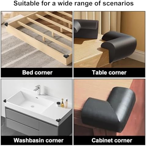 Easy installation process for Wome black corner guards