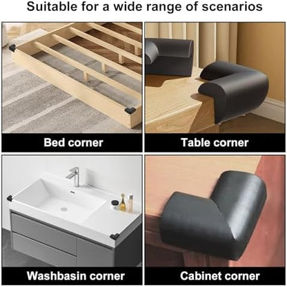 Easy installation process for Wome black corner guards